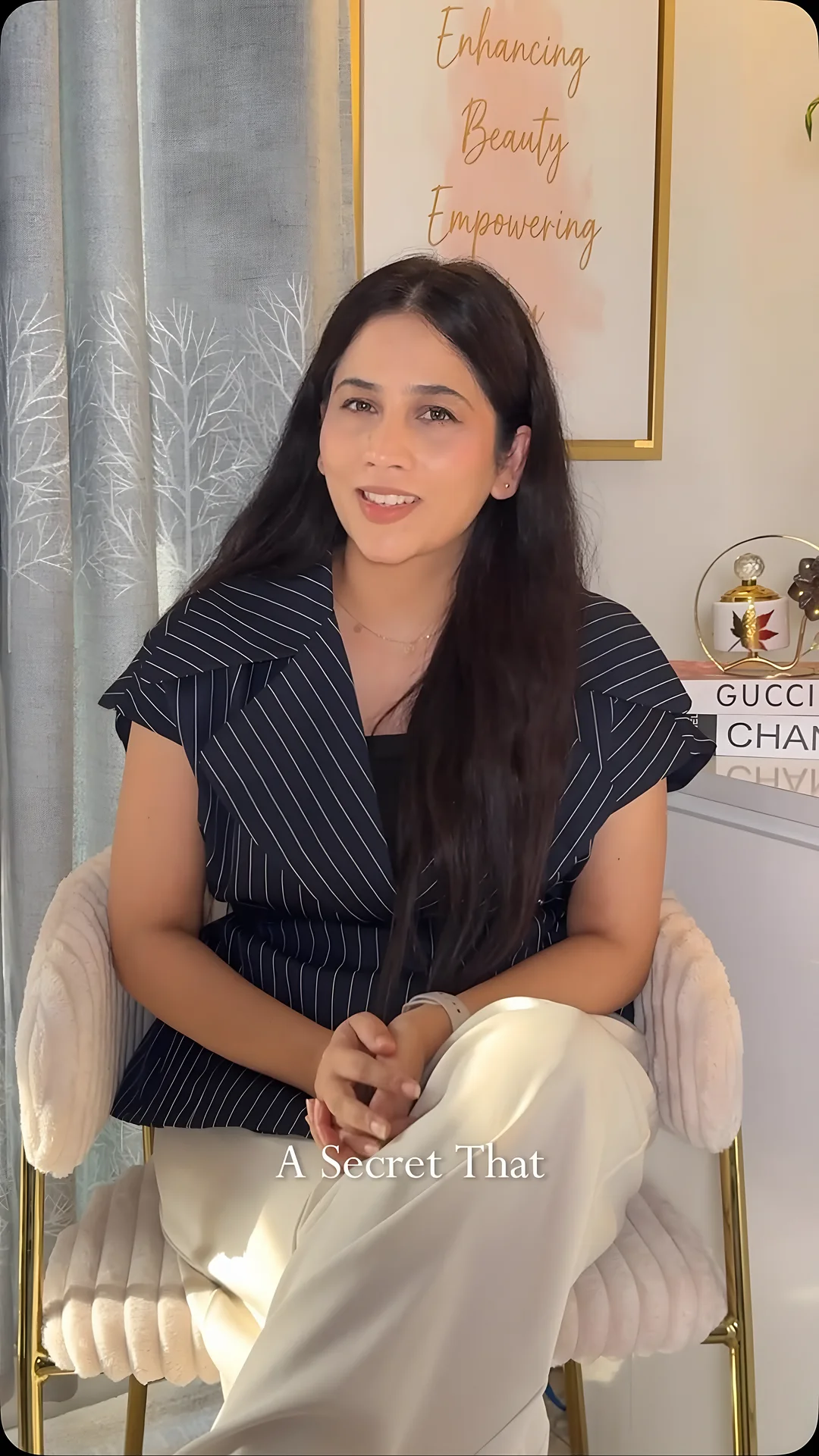 Firdaus, founder of PINK Makeover Studio